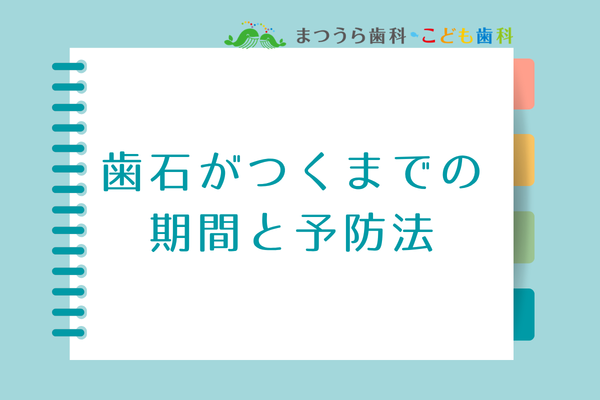 歯石がつくまでの期間と予防法アイキャッチ画像
